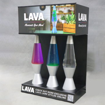 Lamp countertop display stand