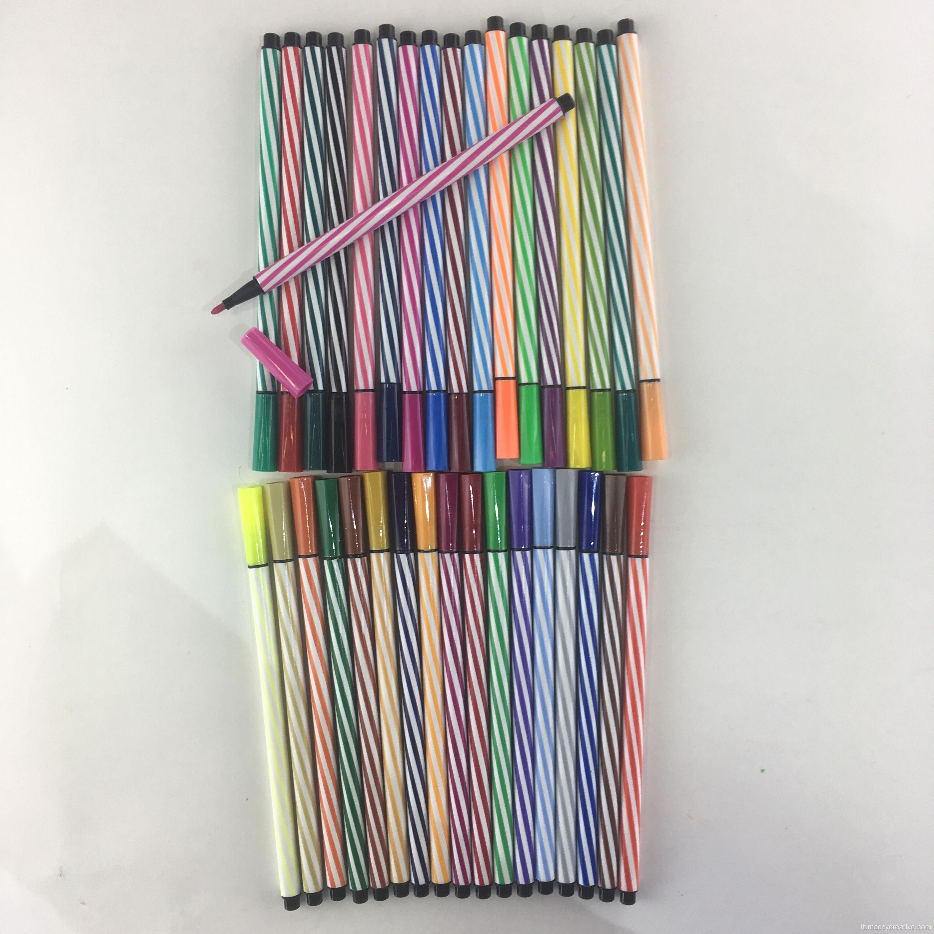 36 colori Penna lavabile in feltro ad acquerello