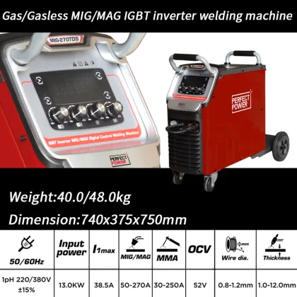 220V Gasless Welding Machine: 3-in-1 MIG Inverter Welding Machines (Soldadora) - 380V Arc Welders