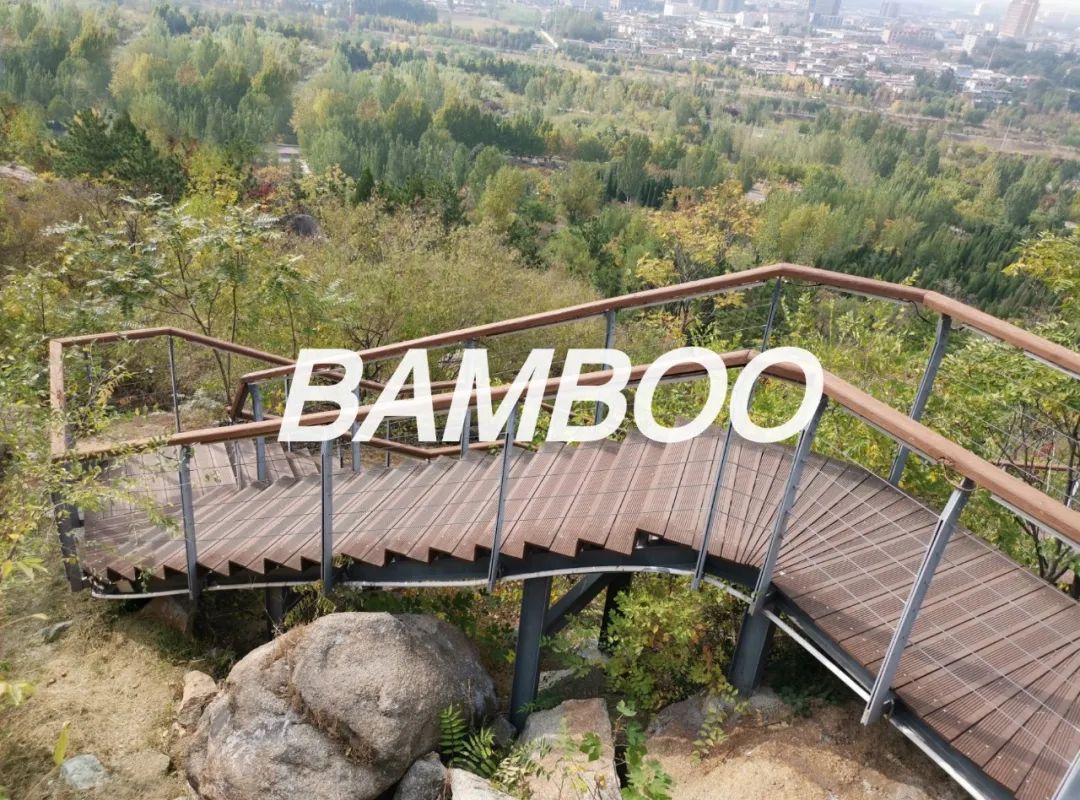 natural moso bamboo decking