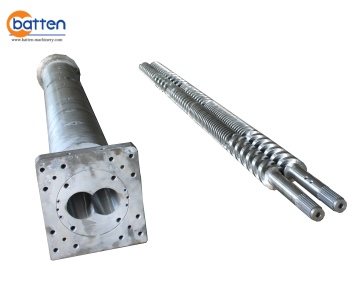 TTS88  parallel twin screw barrel for UPVC