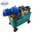 Electric Motor Driven Steel Rod Splicing Parallel Thread Rolling Machine used in Construction