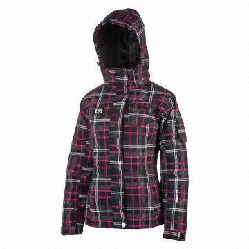 Women's Ski/Outdoor/Winter/Snowboarding/Insulated Jacket, OEM/ODM Orders Accepted