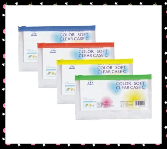 PVC zipper plastic bags