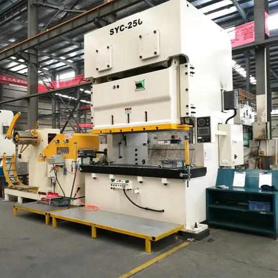 High Precision Steel Frame Power Press Stamping Machine 160 Ton
