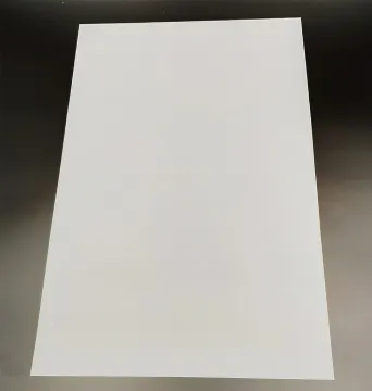 Translucent 90mic Compostable PLA sheet for card overlay