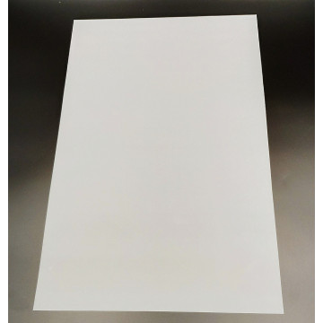 Translucent 90mic Compostable PLA sheet for card overlay