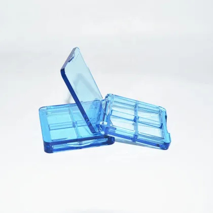 Unique Luxury Klein Blue Empty Magnetic Eyeshadow Palette