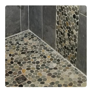Natural Red River Stone Pebbles for Flooring, Wall, and Home Decor