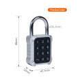 Cadeado Bluetooth digital com senha de segurança premium com aplicativo