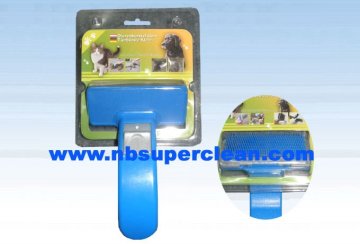 New product auto cleaning plastic pet dog cat hair brush