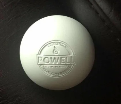 custom 100% rubber NOCSAE lacrosse Ball