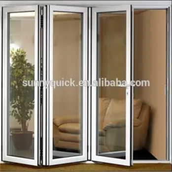 Modern Design Australian Standard Double Glazing Aluminium Folding Door