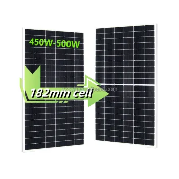 Full Black Monocrystalline PERC Solar Panels - 500W/505W Home Power Systems for Europe at Factory Prices