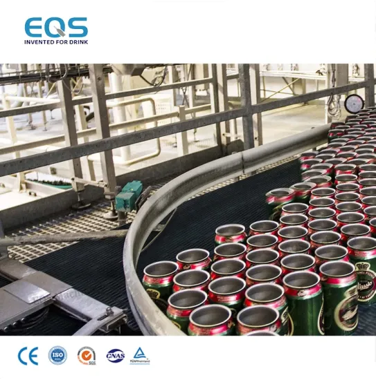 Fully Automatic Tin Can Beer Washing, Filling, and Capping Production Line