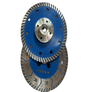 Sintered Turbo Dry Cutting Diamond Granite Disc for 5 Inch Saw Blade