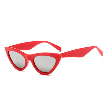 2020 Customizable Cat Eye Sunglasses with Triangle Frame