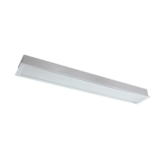 LED Fluorescent Panel Light with T5 Recessed Tubes and Acrylic Opal Diffuser