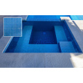 Blue Color Glass Mosaic Iridescent Swimming Pool Tile