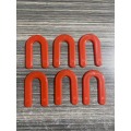 Plastic Shims for Glass Construction Window Packer Horseshoe