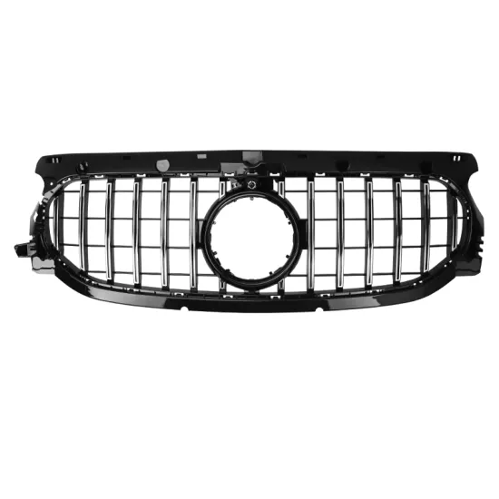 High-Quality H247 GT SILVER Grille for Benz GLA CLASS 2020 - ABS Material Front Car Grille