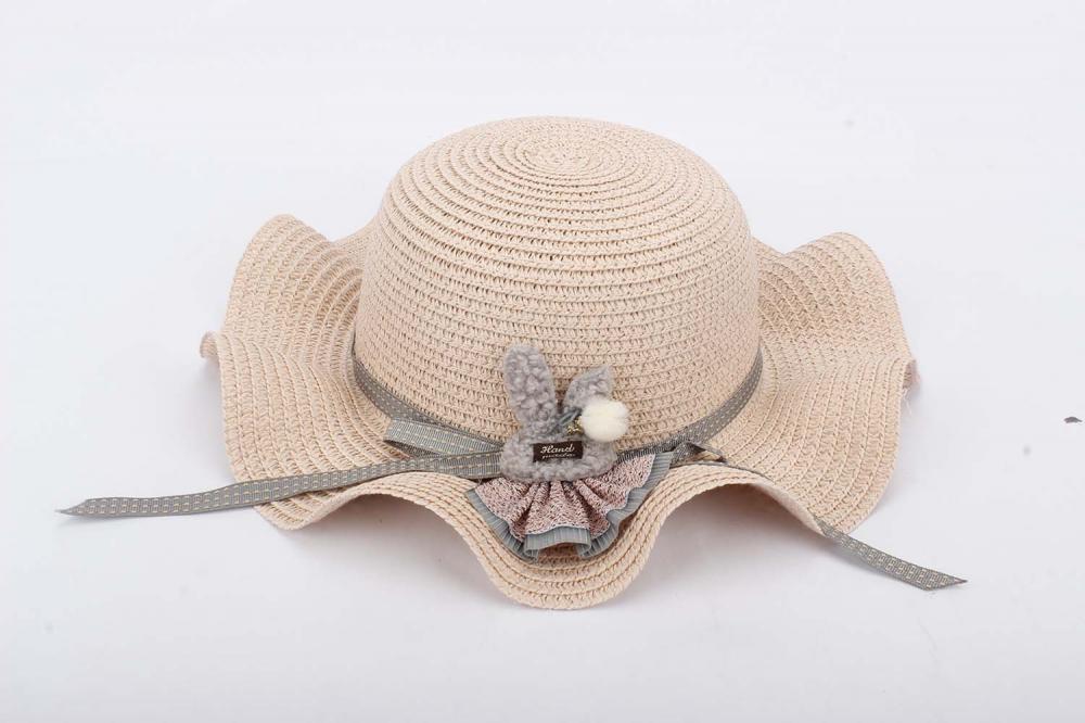 Cappello da spiaggia, cappello piegato, cappello da leesure, cappello da spiaggia di paglia, cappello di moda