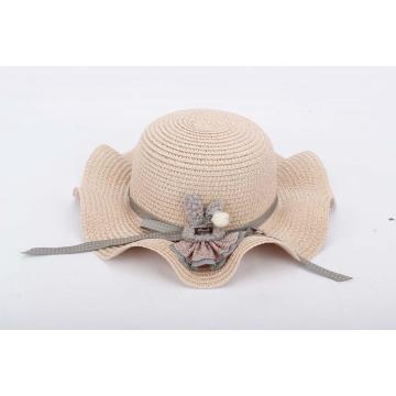 Cappello da spiaggia, cappello piegato, cappello da leesure, cappello da spiaggia di paglia, cappello di moda