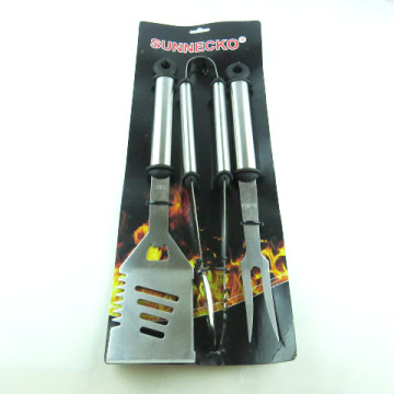 outdoor stainless steel BBQ tool set