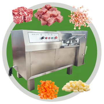 Cortador industrial de acero inoxidable 350 para bloques de carne de cerdo y cubos congelados