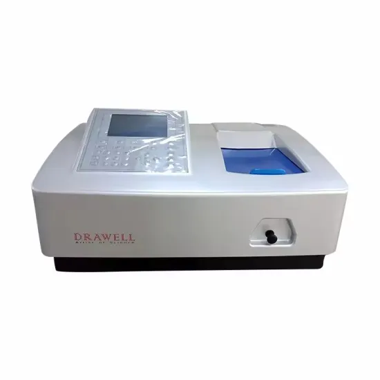 Drawell DU8600 Series LCD Laboratory Split Double Beam UV-Visible Spectrophotometer