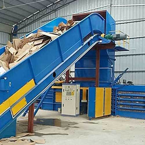 Fully Automatic Cardboard Scrap Baling Machine