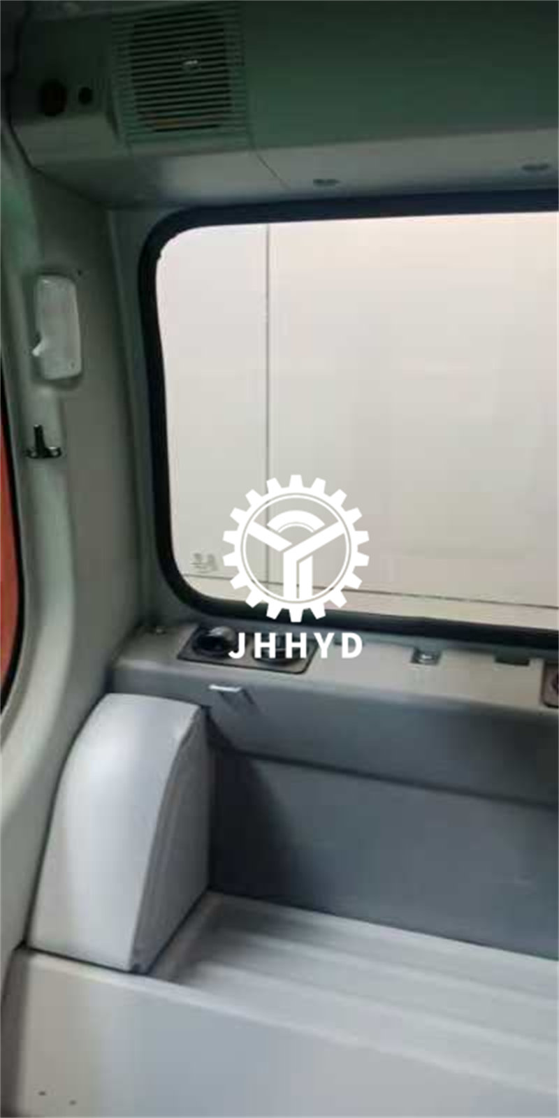 Komatsu PC200-7 Operator Cab Interior Trim and Lining Details