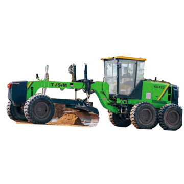 TYSIM All-Wheel Drive Small Motor Grader Machine with Double Pump and Multi-Way Valve
