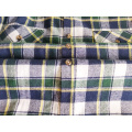 Men Casual Y/D T/C Flannel Long Sleeve Shirt