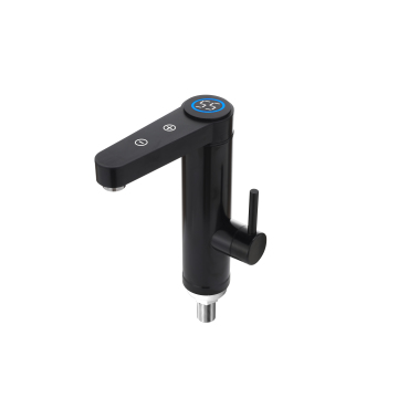 Set di rubinetti per doccia termostatici neri: mixer per la doccia a cascata in ottone premium per bagno