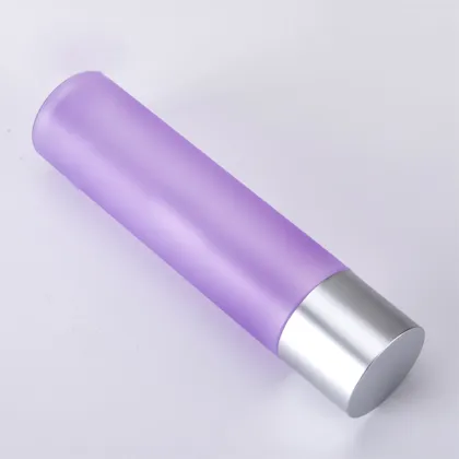 Plastic clear frosted Makeup remover oil bottle