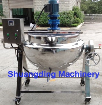 250L Tilting Elctric Heating Jacketed Kettle with Agitator