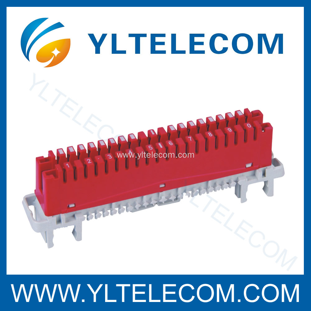 Krone LSA Switching Module 10 Pair Back Mount Type And Profile Type