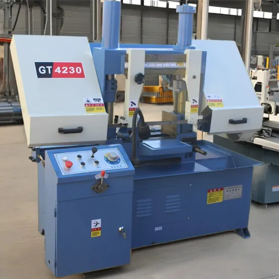 GB4230 New Condition Automatic Horizontal Band Saw Machine for Metal Cutting in Construction Industries