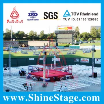 China Manufacturer 290mm spigot alumium steel flat roof trusses