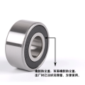 Double Row Angular Contact 5203 Bearing Double Row Angular Contact Ball Bearing 5203 2RS Supplier