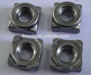Square weld nuts