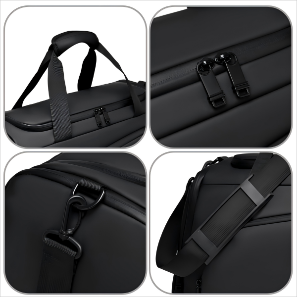 Waterproof dry-wet separation fitness handbag