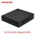 Adaptador de potencia de cargador USB de 60 puertos