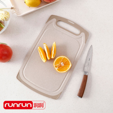 Natural Straw Colored Cutting Board for Kitchen Use
