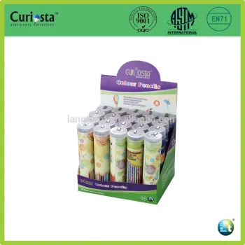 3.5" color lead Wooden pencil