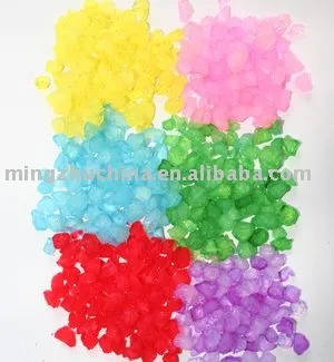 color cat litter 1-8mm white cat litter with 3% blue irregular