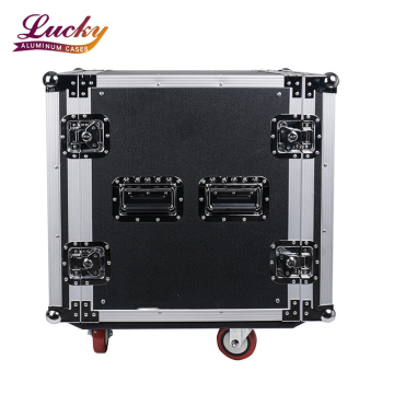 17 inch Deep PA/DJ Rack Road Case with Casters