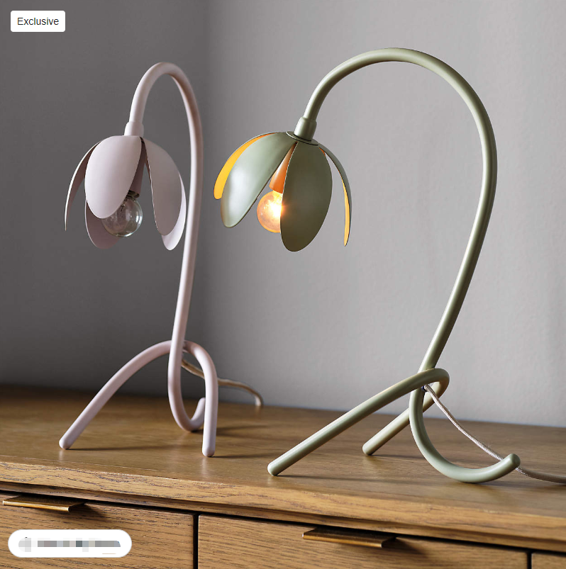 Flower Shade LED Kids Table Lamp (13)