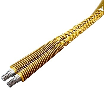 THEYSOHN Twin Conical Screw Barrel for PVC and WPC Processing